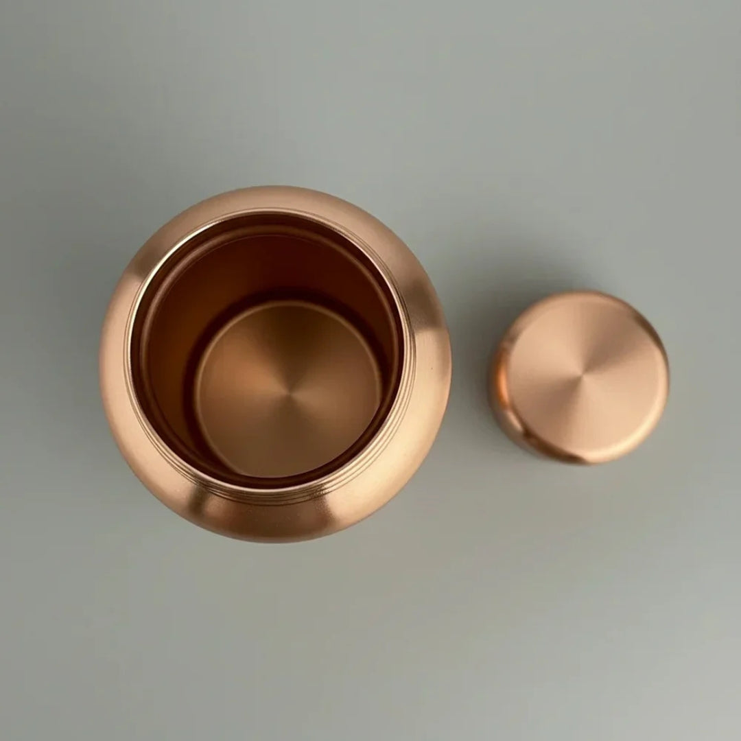 Revitalize Your Hydration: The Copperaa Ripple Copper Bottle (900ml)